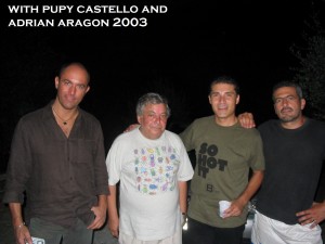 Con Pupi e Aragon 2003