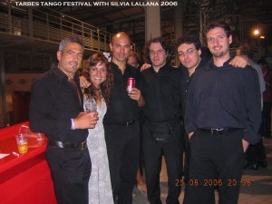 Lallana con la orquesta Hyperion 2006